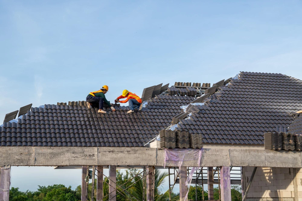 Roof inspection and repair planning photo